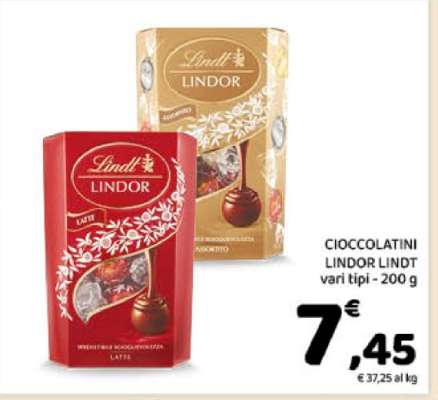 CIOCCOLATINI LINDOR LINDT