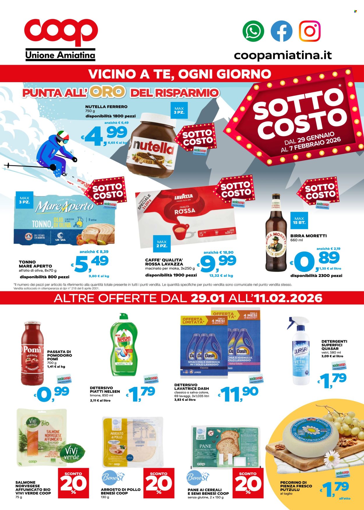 Volantino Coop - 29/1/2026 - 11/2/2026. Pagina 1
