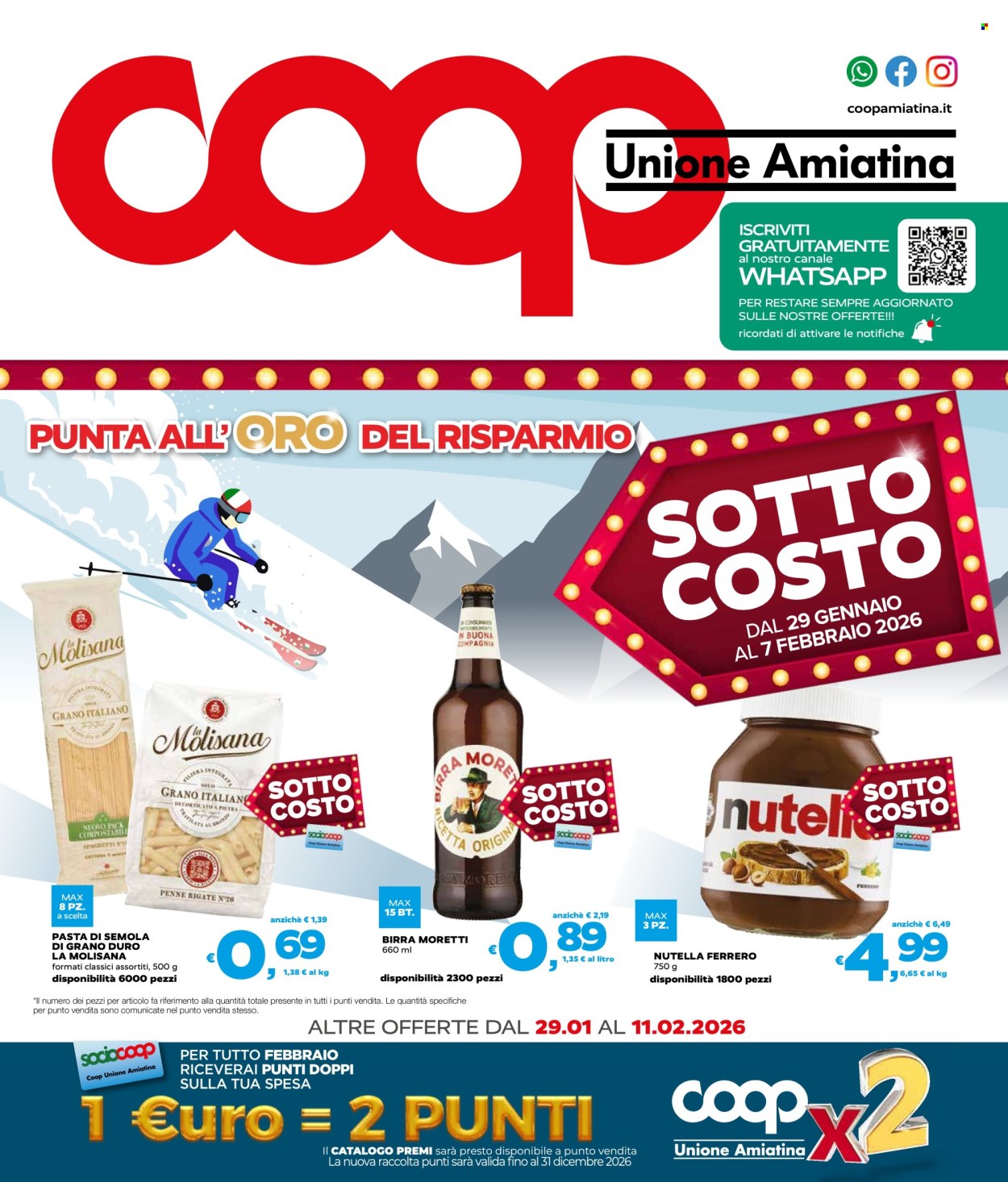 Volantino Coop - 29/1/2026 - 11/2/2026. Pagina 1