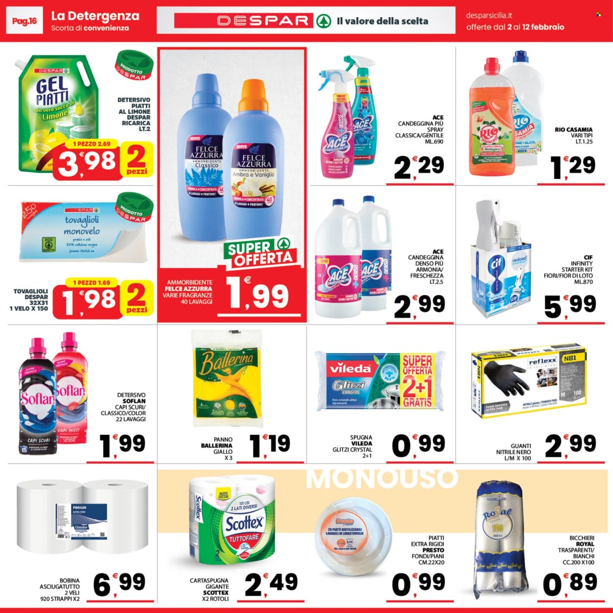 Volantino Despar - 2/2/2026 - 12/2/2026. Pagina 16