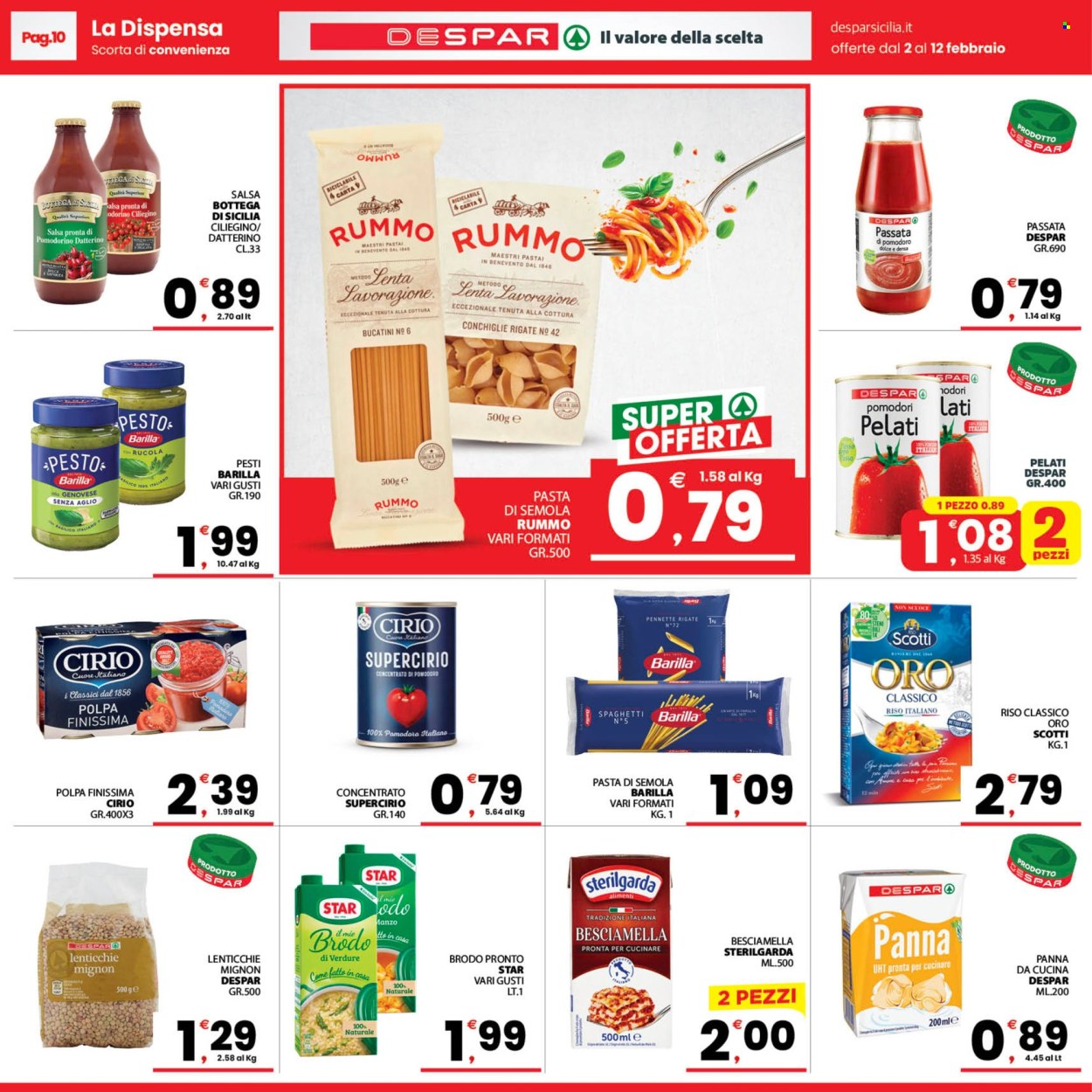 Volantino Despar - 2/2/2026 - 12/2/2026. Pagina 10