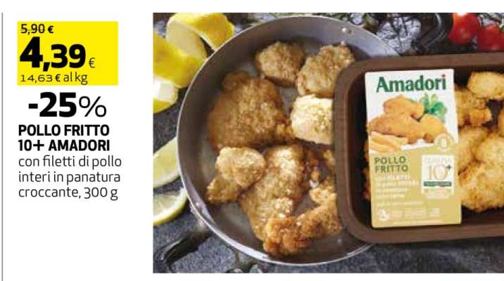 POLLO FRITTO 10+ AMADORI