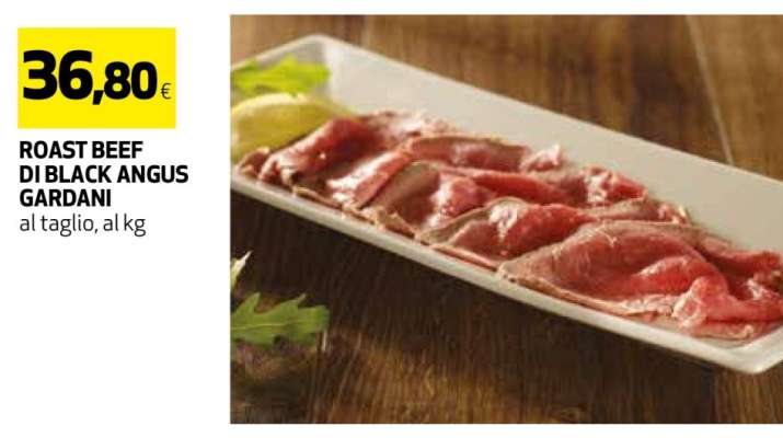 ROAST BEEF DI BLACK ANGUS GARDANI