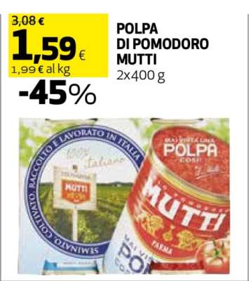POLPA DI POMODORO MUTTI