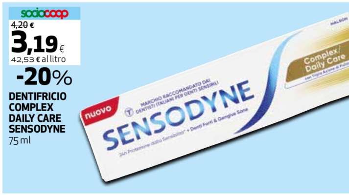 DENTIFRICIO COMPLEX DAILY CARE SENSODYNE