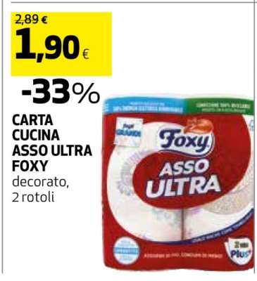 CARTA CUCINA ASSO ULTRA FOXY