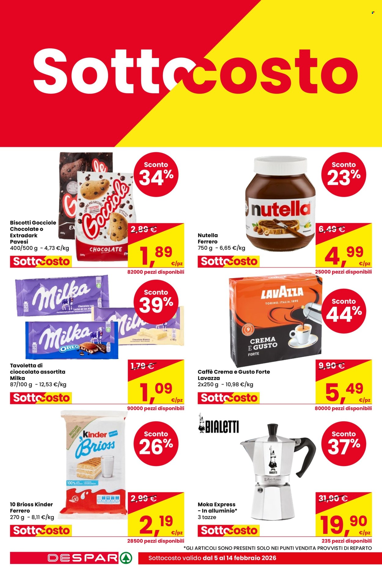 Volantino Despar - 5/2/2026 - 18/2/2026. Pagina 4