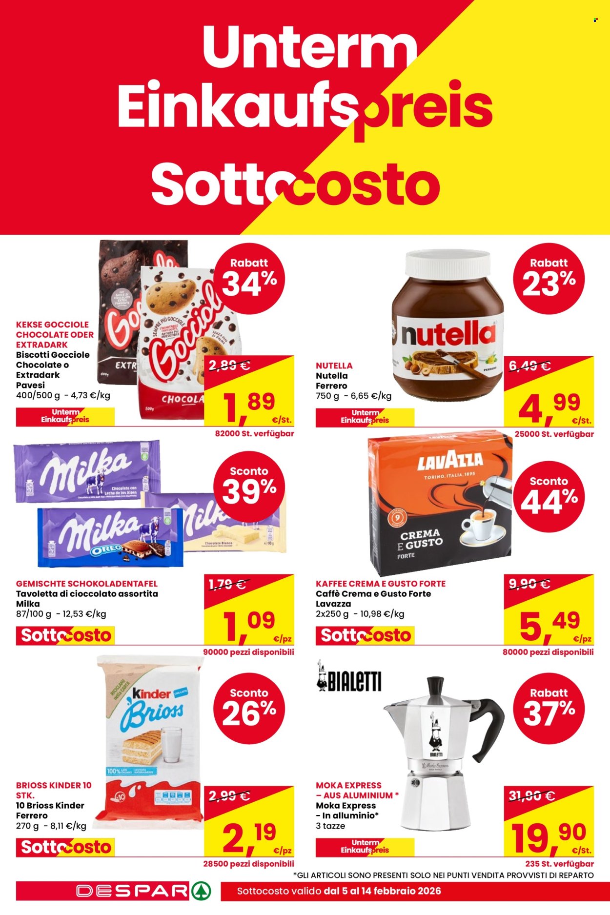 Volantino Despar - 5/2/2026 - 18/2/2026. Pagina 4