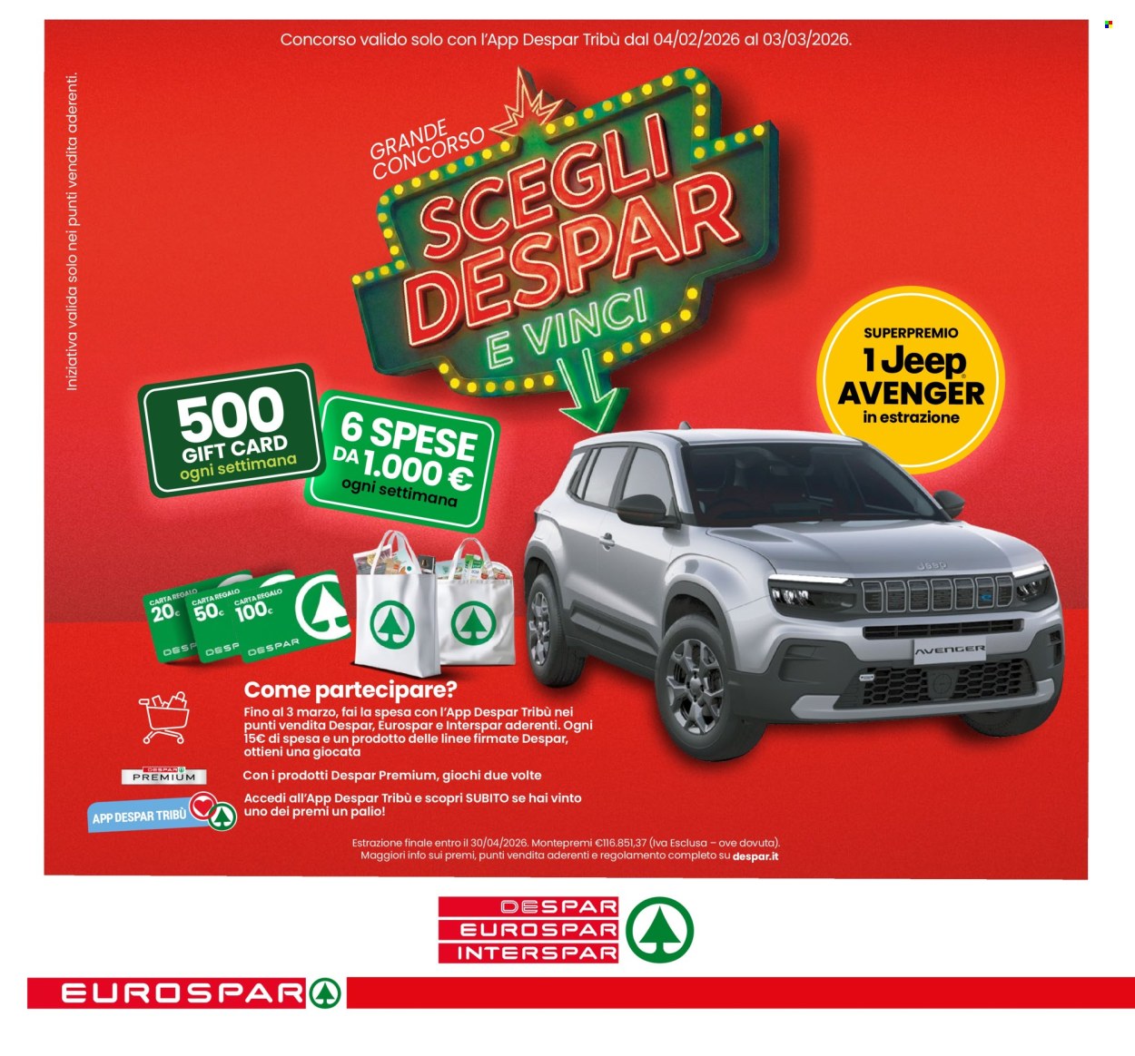 Volantino Eurospar - 5/2/2026 - 18/2/2026. Pagina 10