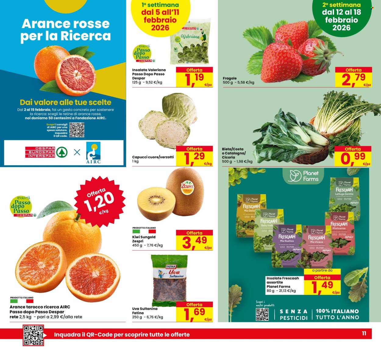 Volantino Eurospar - 5/2/2026 - 18/2/2026. Pagina 11