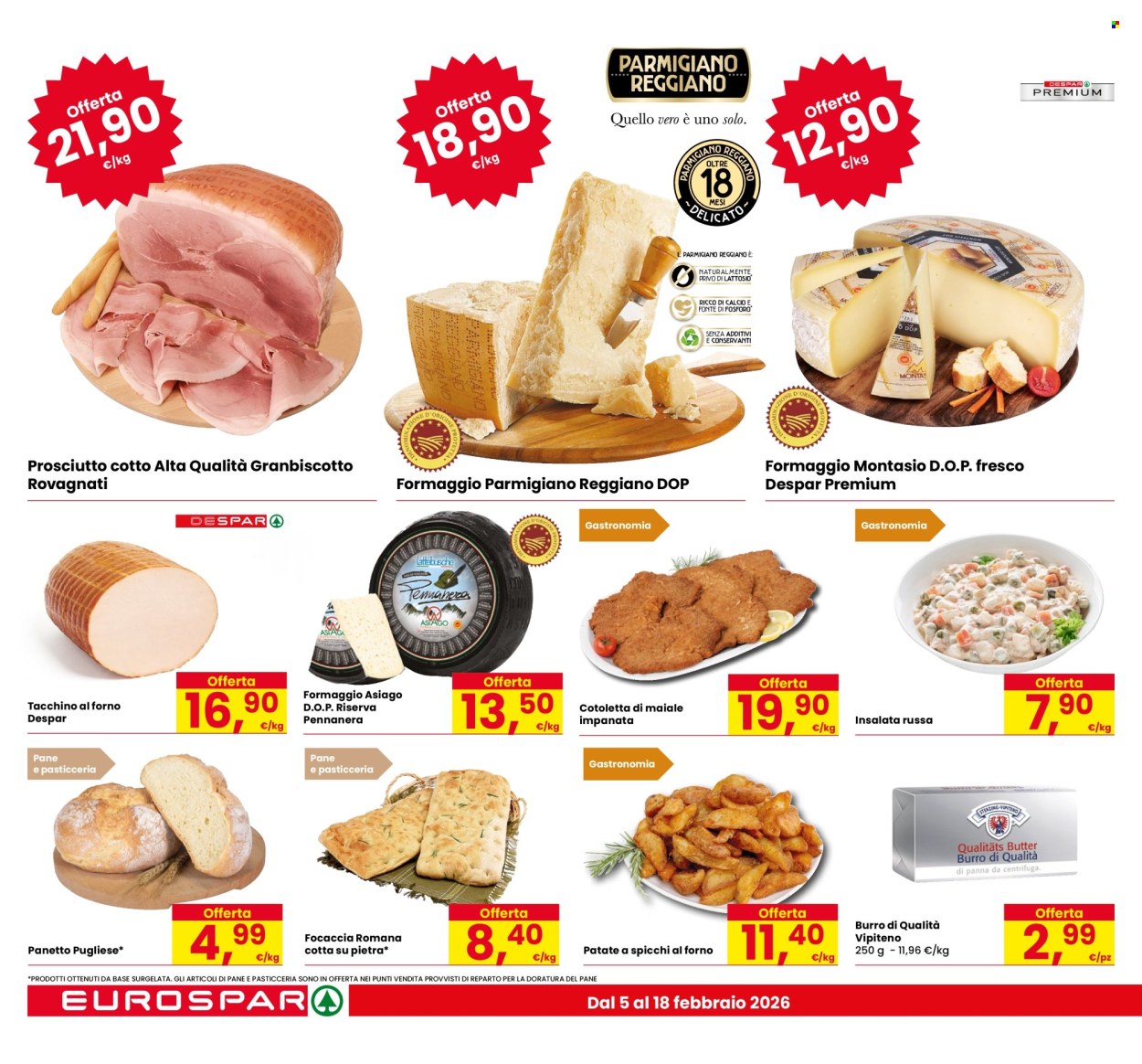 Volantino Eurospar - 5/2/2026 - 18/2/2026. Pagina 14