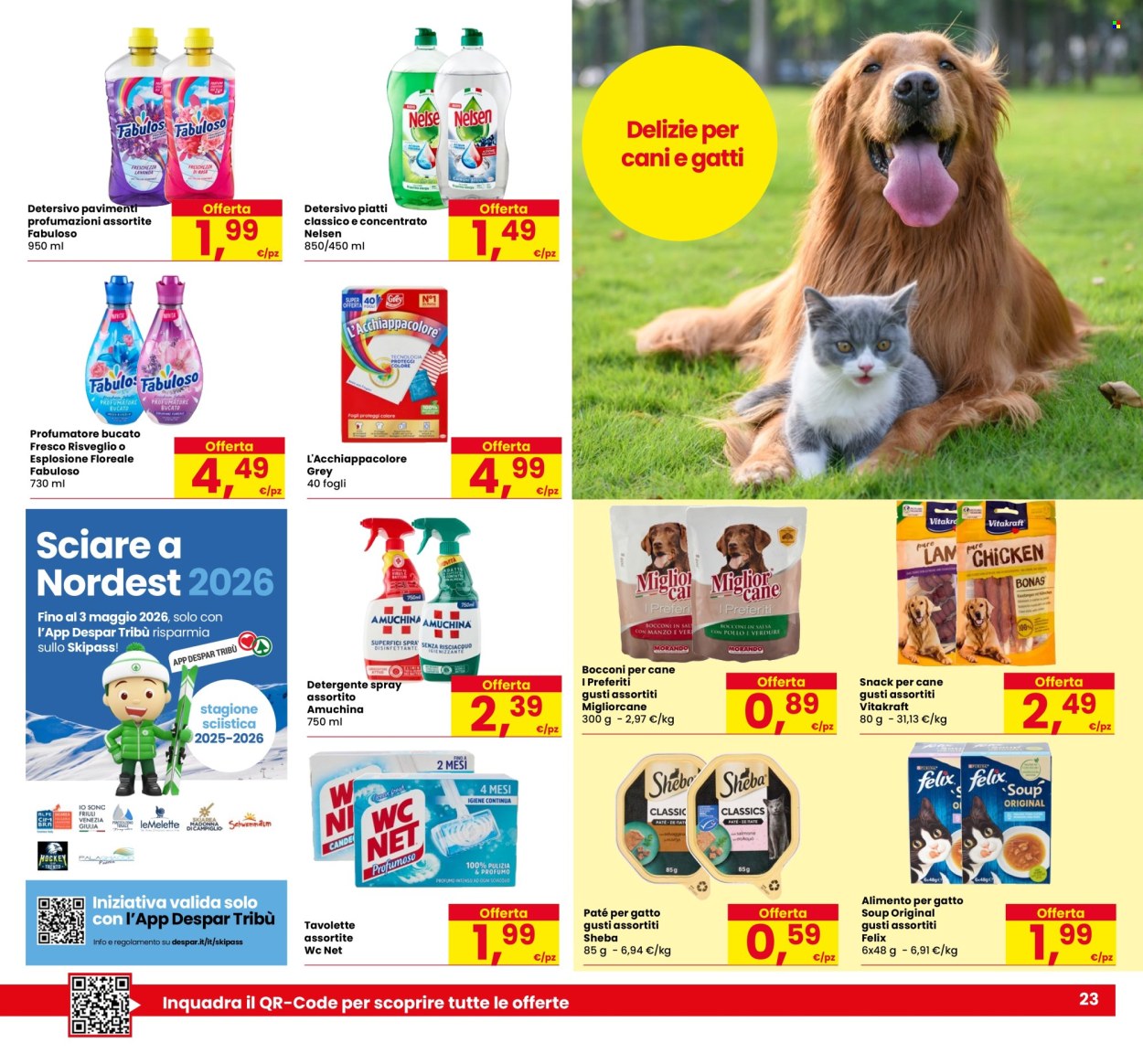 Volantino Eurospar - 5/2/2026 - 18/2/2026. Pagina 23
