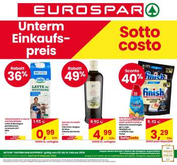 Volantino Eurospar - 5/2/2026 - 18/2/2026.