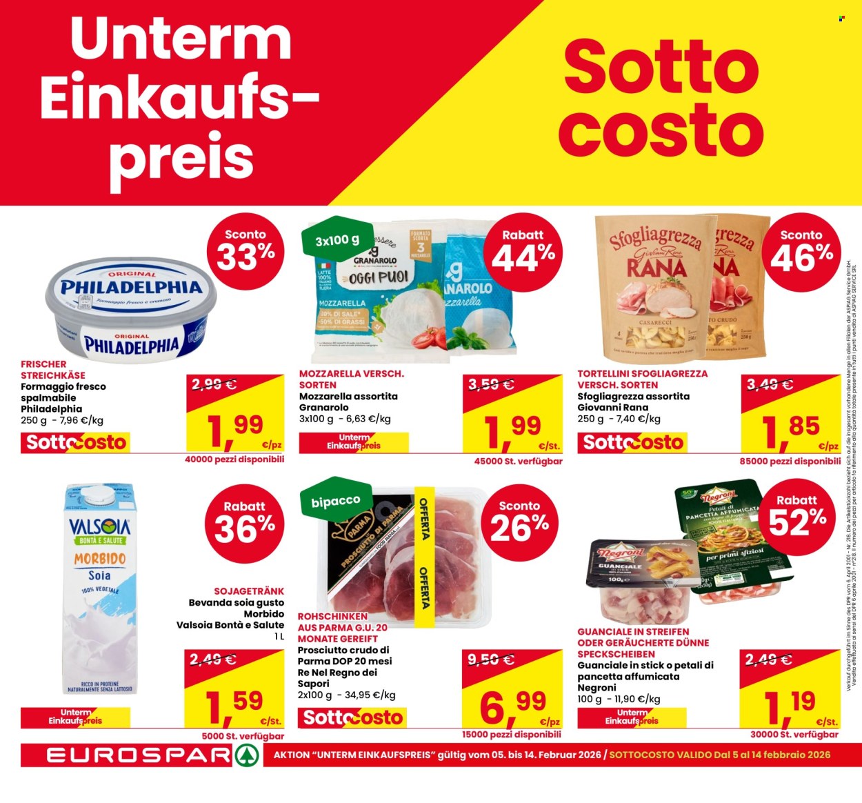 Volantino Eurospar - 5/2/2026 - 18/2/2026. Pagina 2