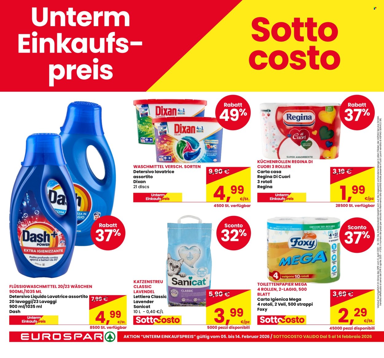 Volantino Eurospar - 5/2/2026 - 18/2/2026. Pagina 6