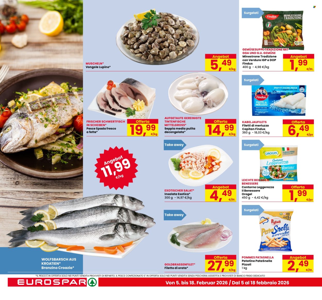 Volantino Eurospar - 5/2/2026 - 18/2/2026. Pagina 14