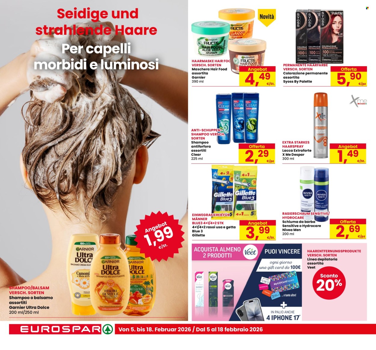 Volantino Eurospar - 5/2/2026 - 18/2/2026. Pagina 26