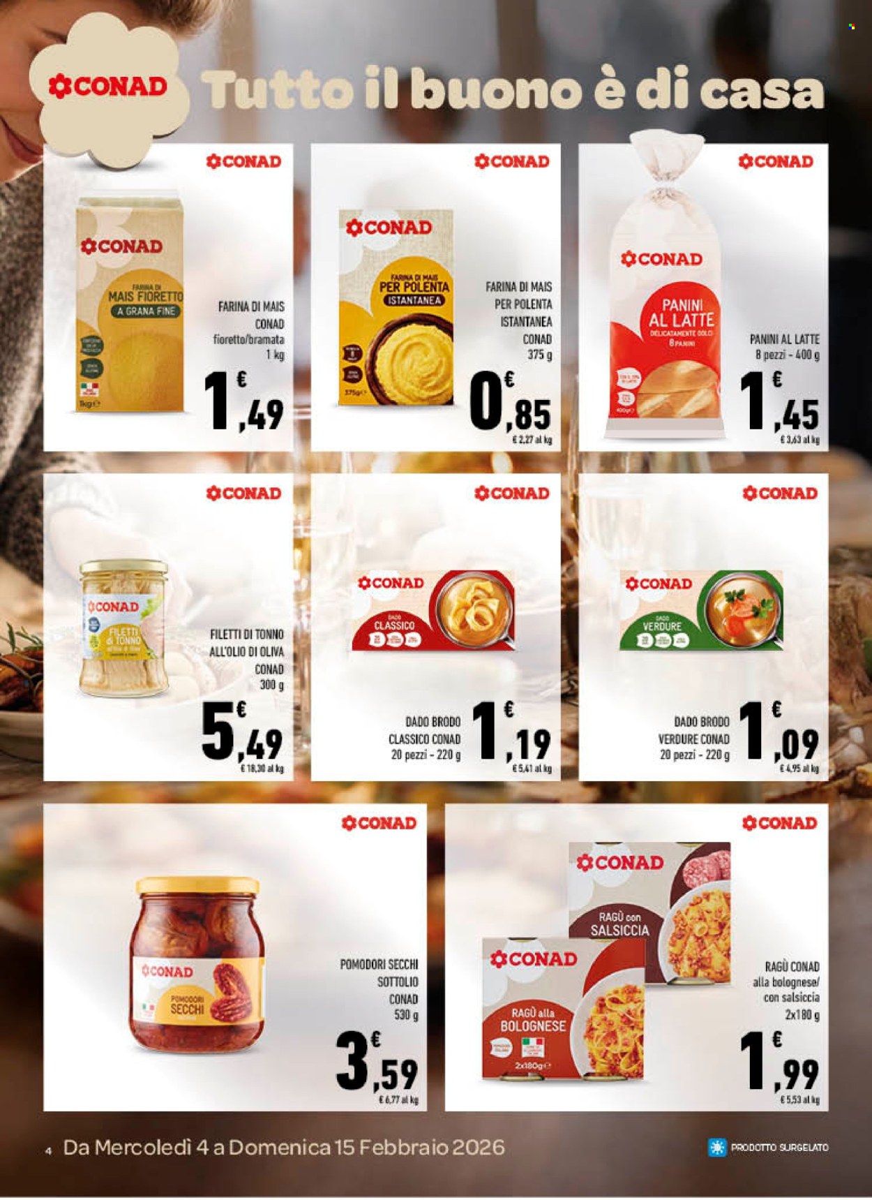 Volantino Conad - 4/2/2026 - 15/2/2026. Pagina 4