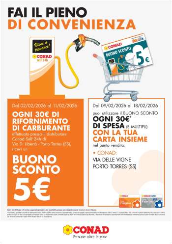 Volantino Conad - 2/2/2026 - 11/2/2026.