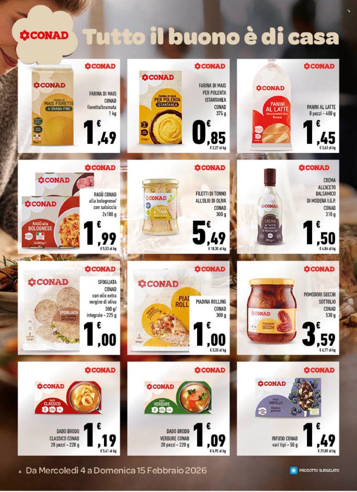 Volantino Conad - 4/2/2026 - 15/2/2026. Pagina 4