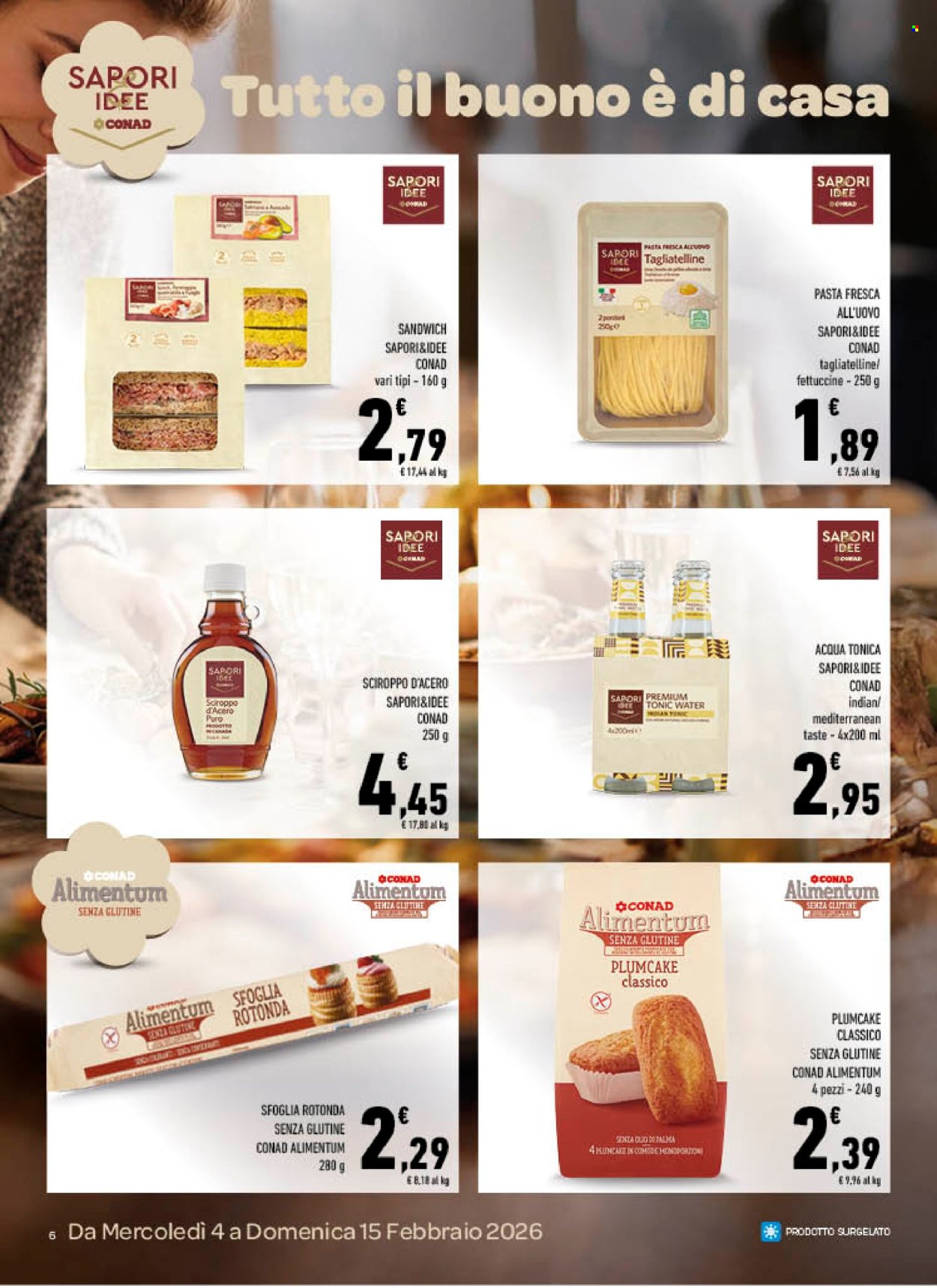 Volantino Conad - 4/2/2026 - 15/2/2026. Pagina 6