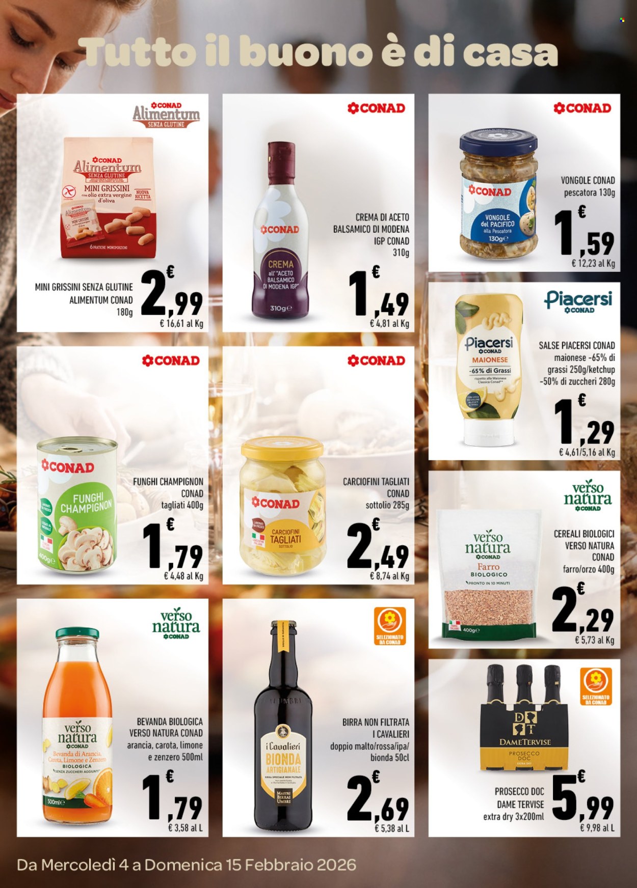 Volantino Conad - 4/2/2026 - 15/2/2026. Pagina 6