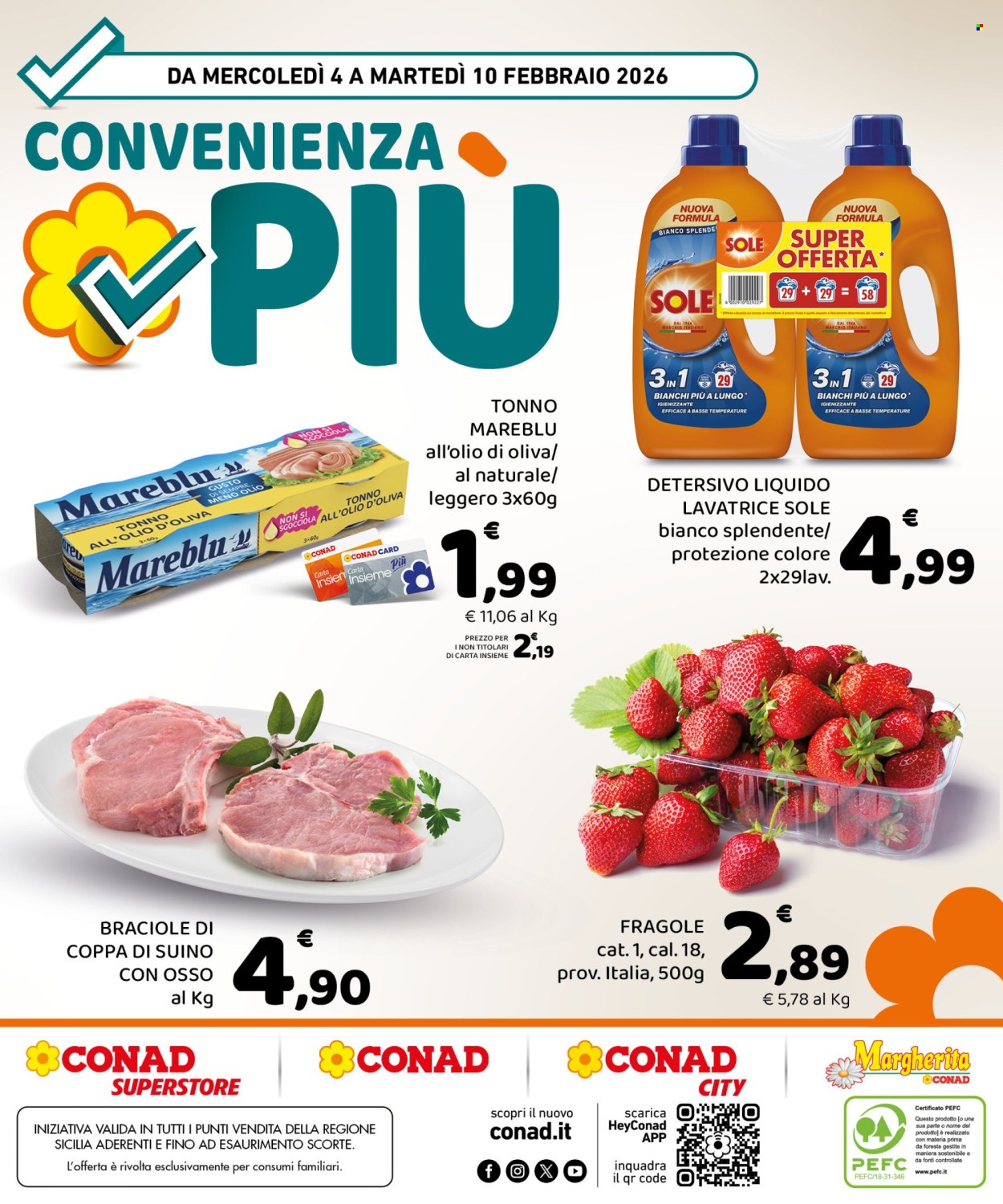 Volantino Conad - 4/2/2026 - 10/2/2026. Pagina 8