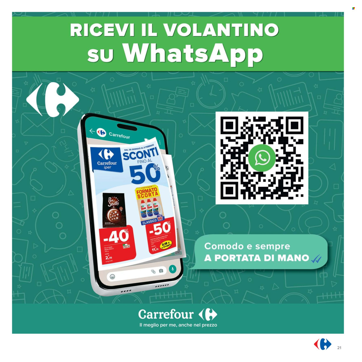 Volantino Carrefour - 6/2/2026 - 15/2/2026. Pagina 21