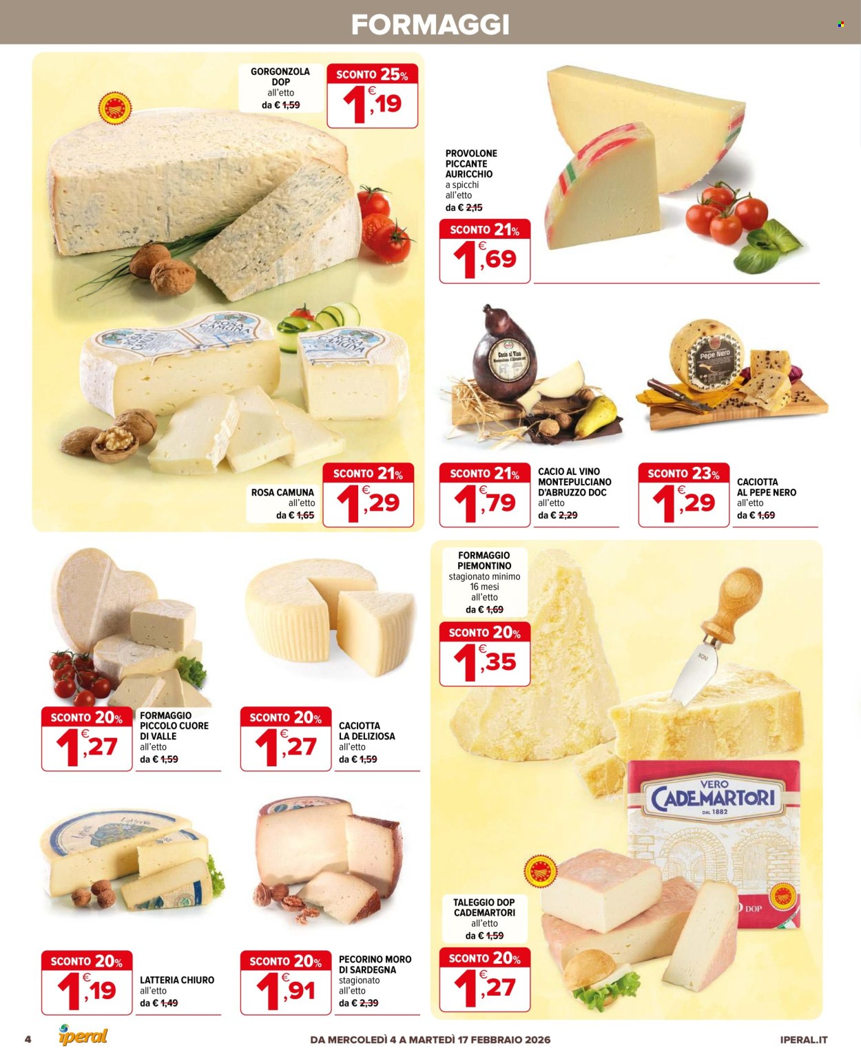 Volantino Iperal - 4/2/2026 - 17/2/2026. Pagina 4