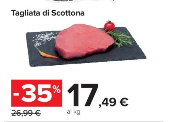 Tagliata Di Scottona