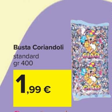 Busta Coriandoli