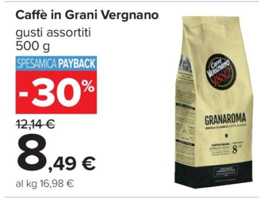 Caffè in Grani Vergnano