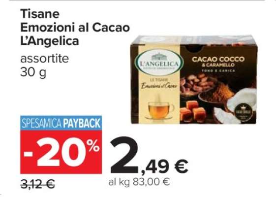 Tisane Emozioni al Cacao L'Angelica