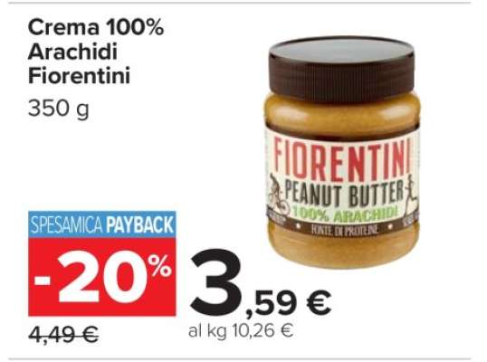 Crema 100% Arachidi Fiorentini