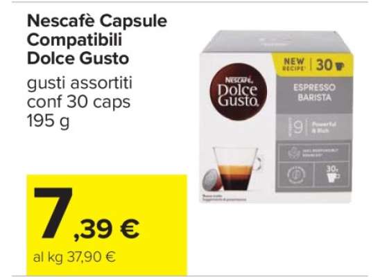 Nescafè Capsule Compatibili Dolce Gusto