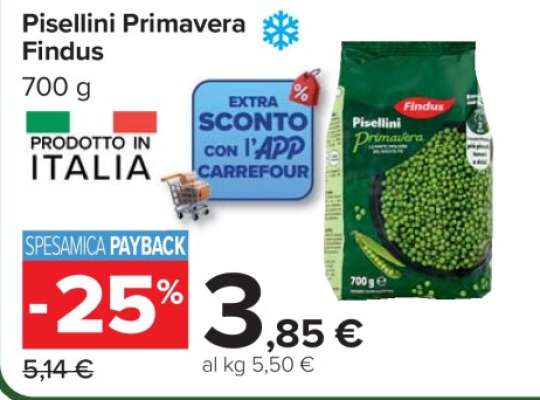 Pisellini Primavera Findus