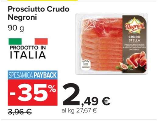 Prosciutto Crudo Negroni