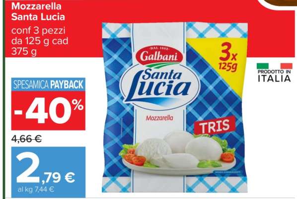 MOZZARELLA SANTA LUCIA