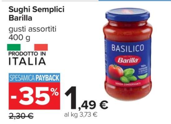 Sughi Semplici Barilla