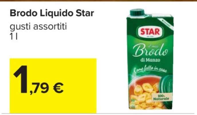 Brodo Liquido Star