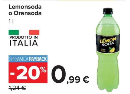 LEMONSODA O ORANSODA