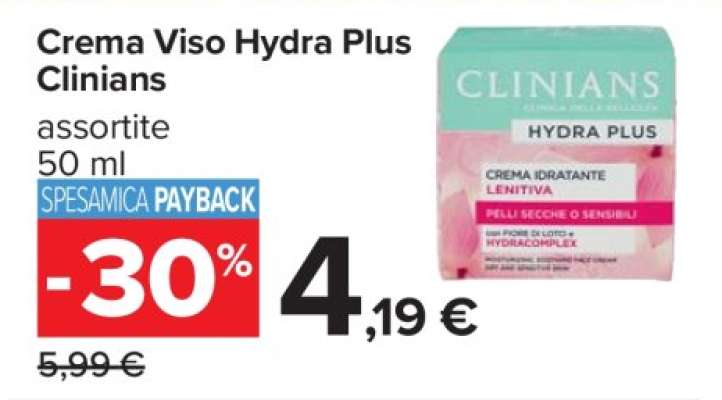 Crema Viso Hydra Plus Clinians