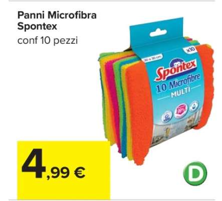 Panni Microfibra Spontex