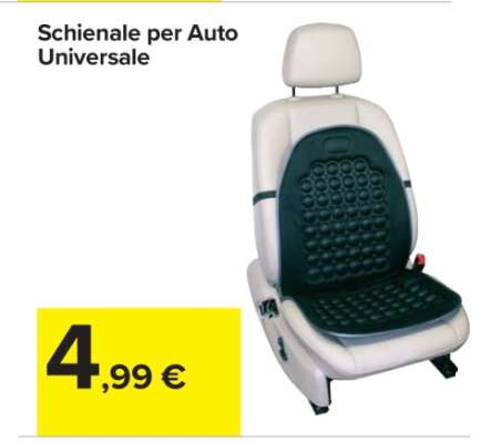 Schienale per Auto Universale