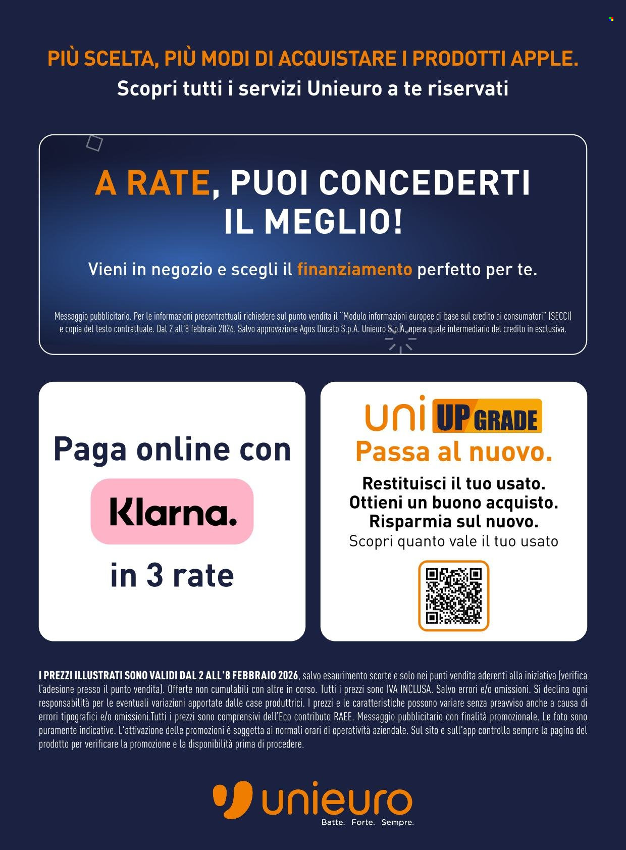 Volantino Unieuro - 2/2/2026 - 8/2/2026. Pagina 15