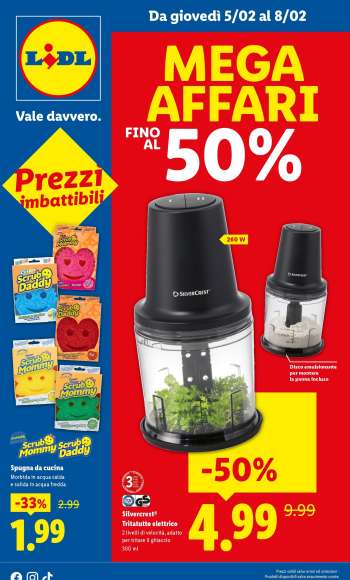 Volantino Lidl - 5/2/2026 - 8/2/2026.