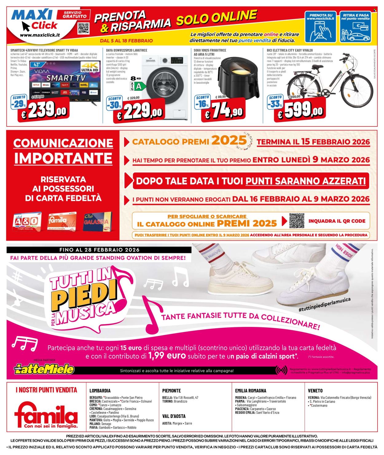 Volantino Famila - 5/2/2026 - 18/2/2026. Pagina 24