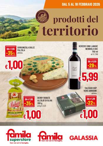 Volantino Famila - 5/2/2026 - 18/2/2026.