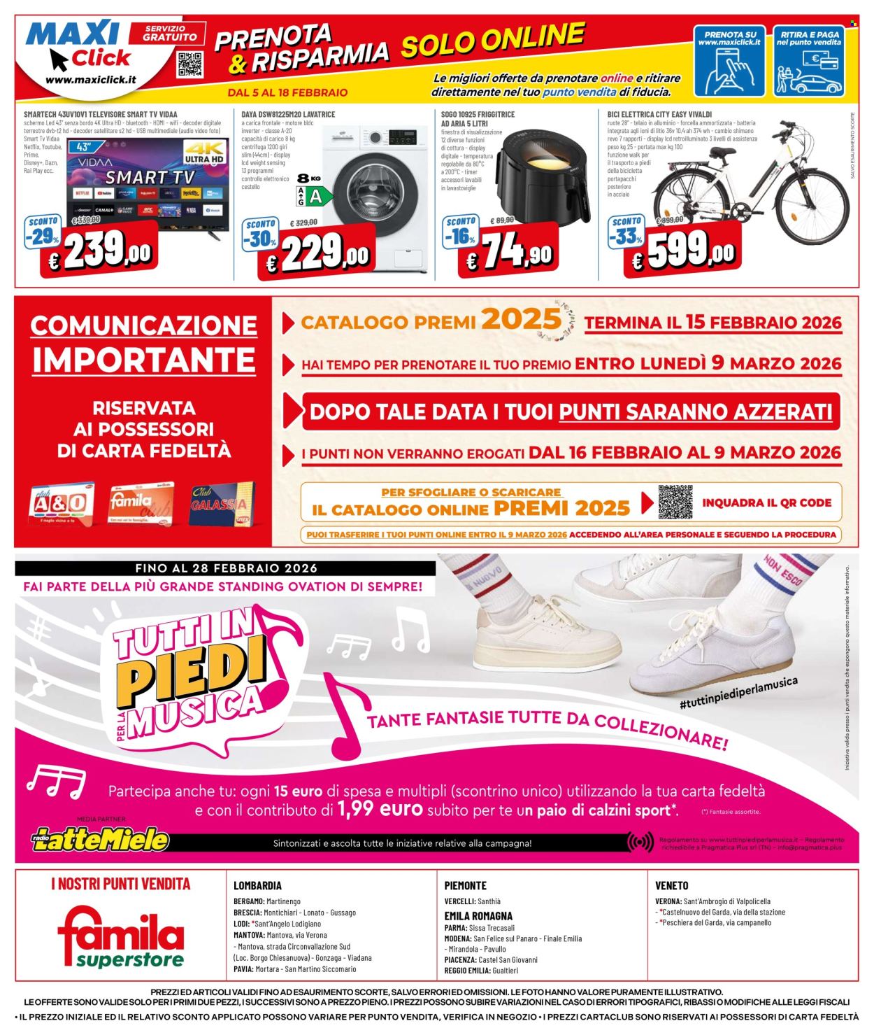 Volantino Famila - 5/2/2026 - 18/2/2026. Pagina 24