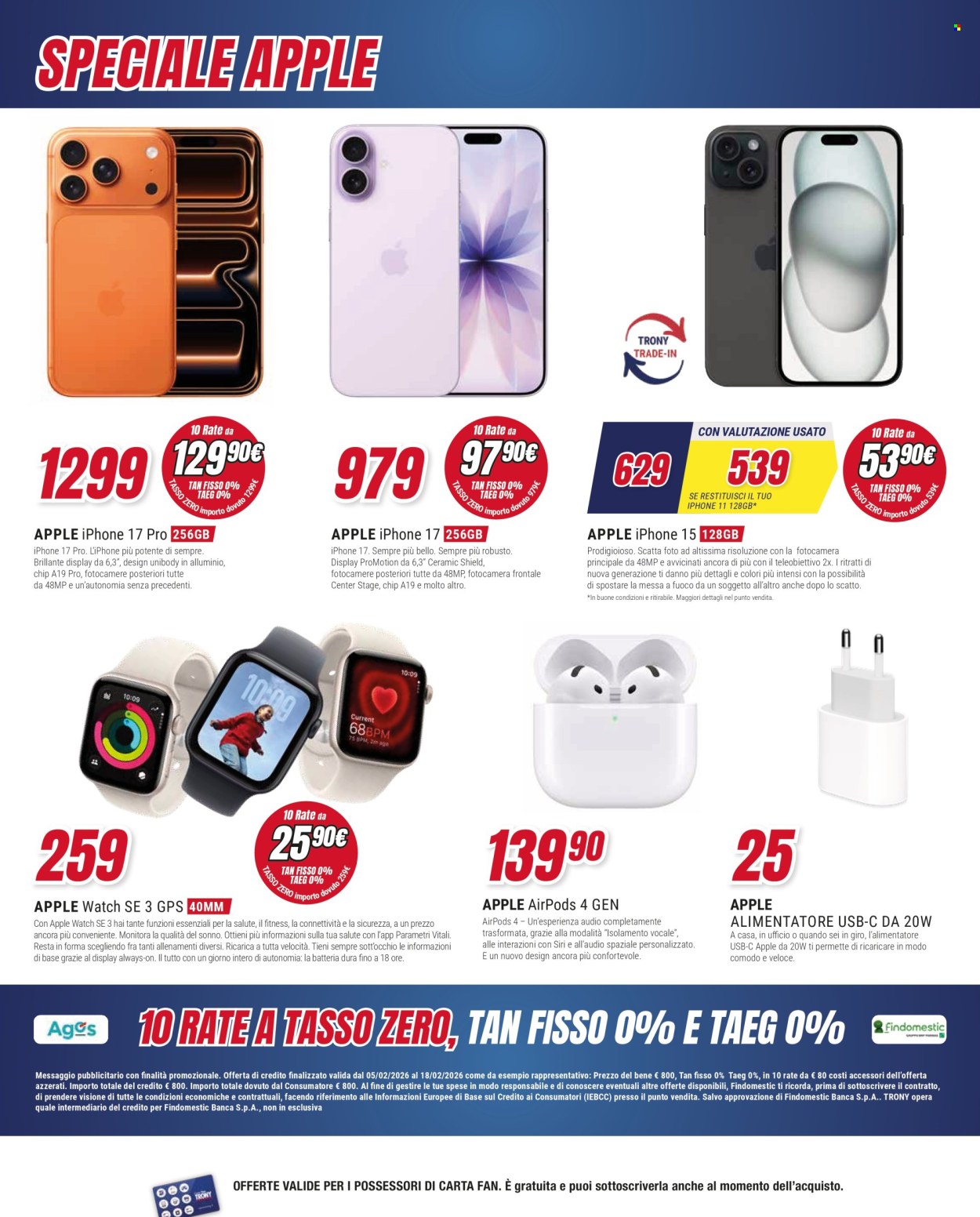 Volantino Trony - 5/2/2026 - 18/2/2026. Pagina 29